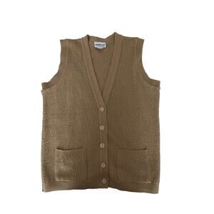 Vintage National NWOT Women's knit Sweater Vest Size Medium